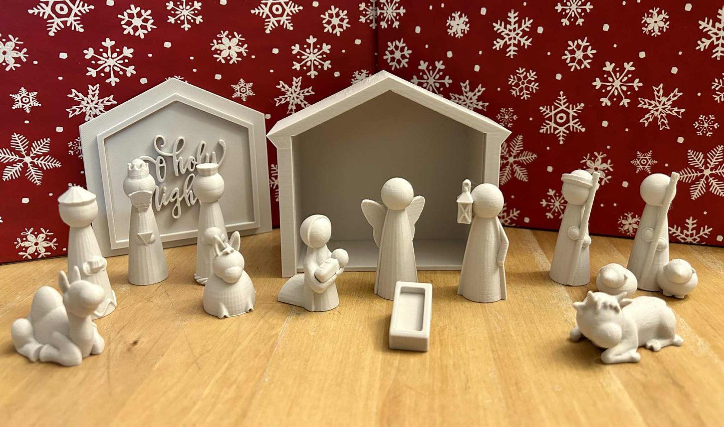 Peg Doll Nativity